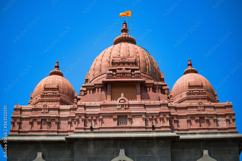 Swami Vivekananda memorial in Mandapam, Kanyakumari, Tamil Nadu, India