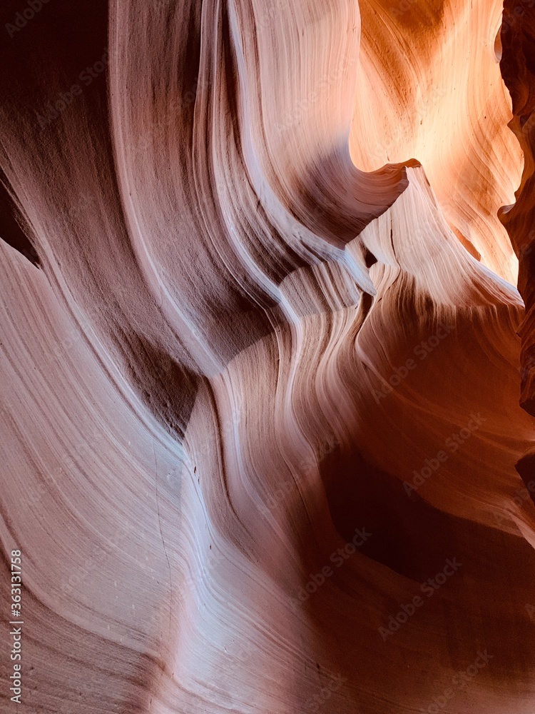 Obraz premium Sand Mazes in Arizona. Traveling through beautiful locations.