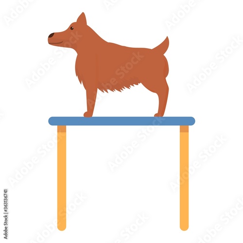 Wet groomer pet icon. Cartoon of wet groomer pet vector icon for web design isolated on white background