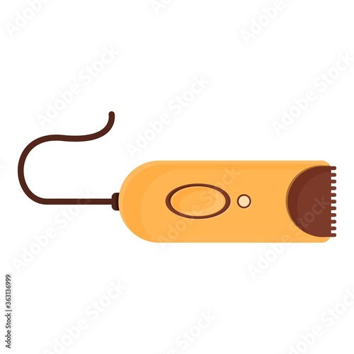 Groomer electric razor icon. Cartoon of groomer electric razor vector icon for web design isolated on white background