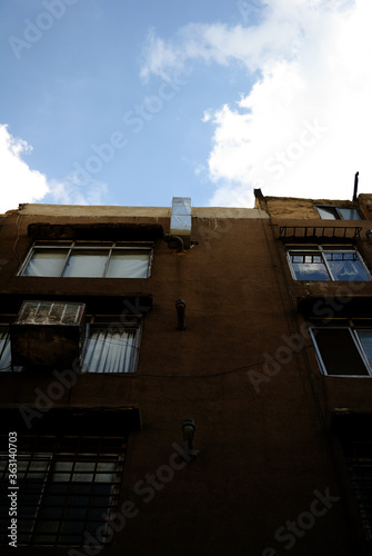 Down view of the old building