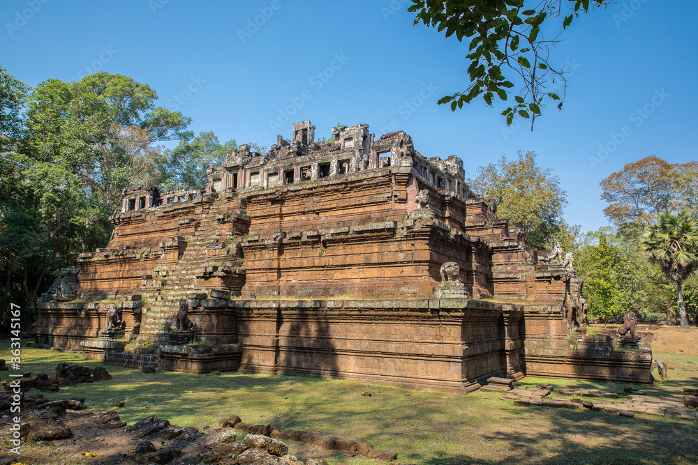 angkor thom phimeanakas temple, siem reap, Cambodia angkor thom phimeanakas temple, siem reap, Cambodia