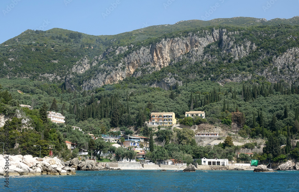 Küste bei Paleokastritsa auf Korfu