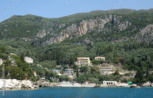 Fototapeta Naklejka Na Ścianę i Meble -  Küste bei Paleokastritsa auf Korfu
