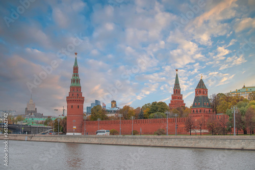 Kremlin and Red Square in Moscow.