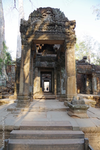 カンボジア　世界遺産アンコール遺跡群　タ・プローム