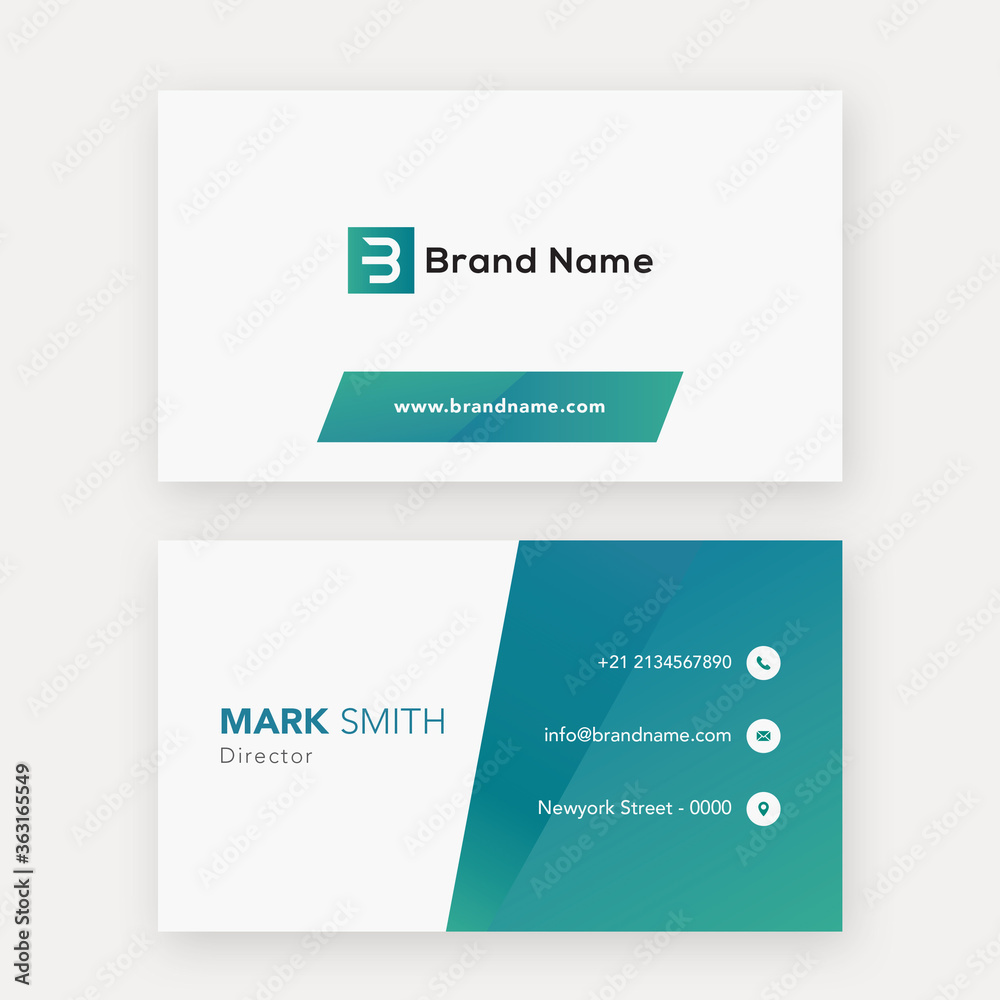 business card template