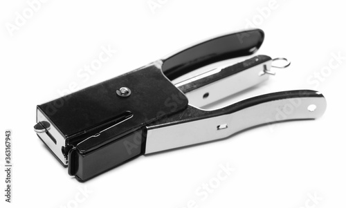 Stapler tool for office work isolated on white background