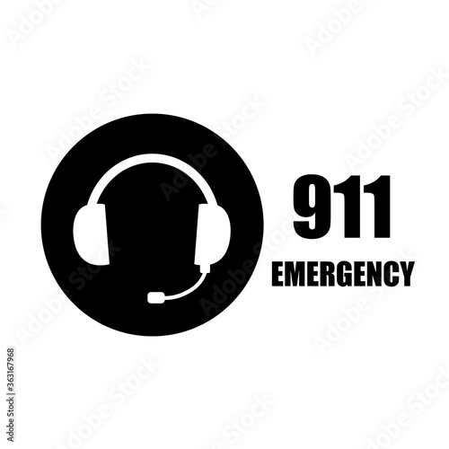 911 emergency call	
