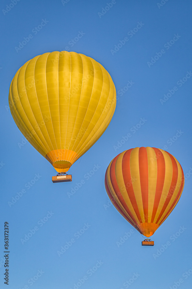 hot air balloons