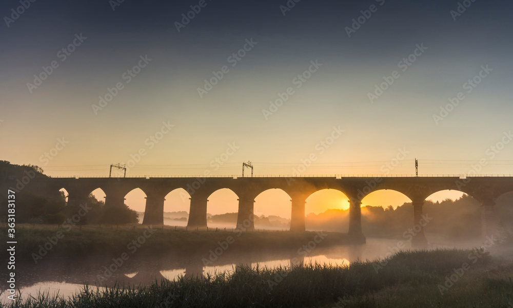 Dutton viaduct sunrise