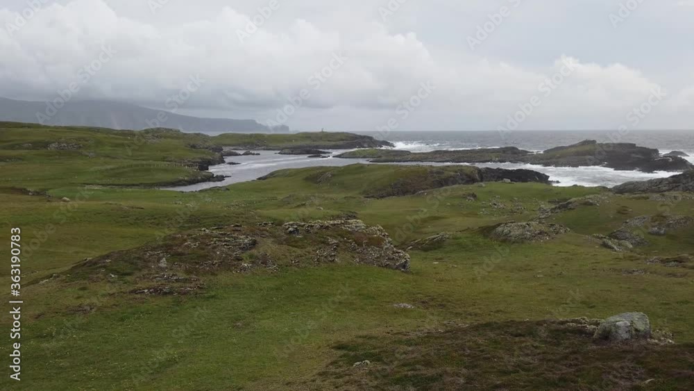The coastline at Dawros in County Donegal - Ireland. The coastline at Dawros in County Donegal - Ireland.