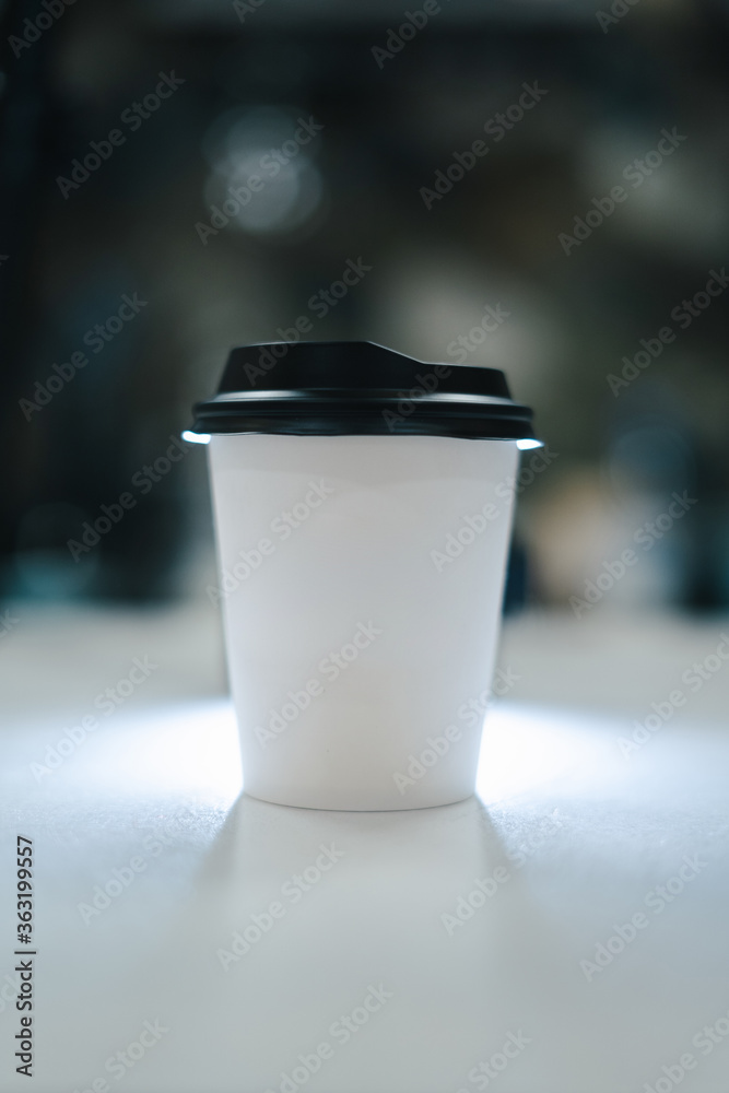 vaso de papel para llevar café 