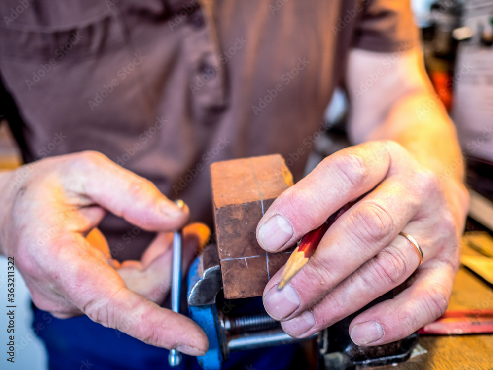 Hands of the craftsman Hands of the craftsman