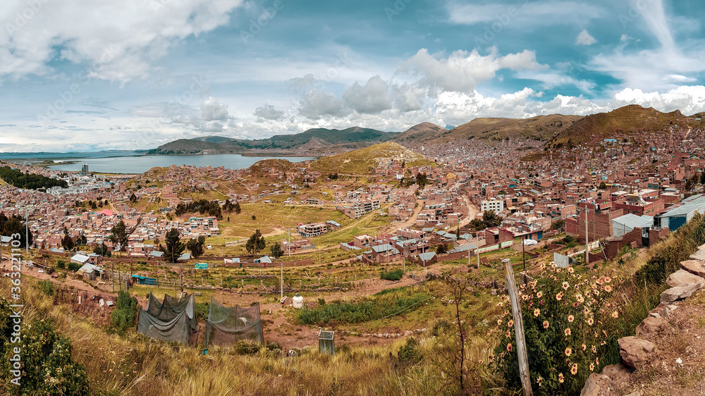 Pérou - Puno - panorama