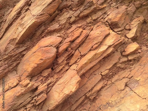 red yellow rock texture 