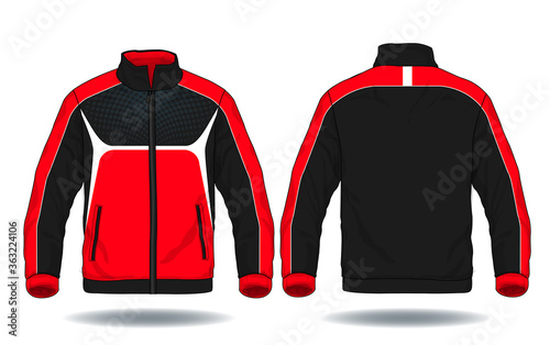 Vector illustration of sport jacket	