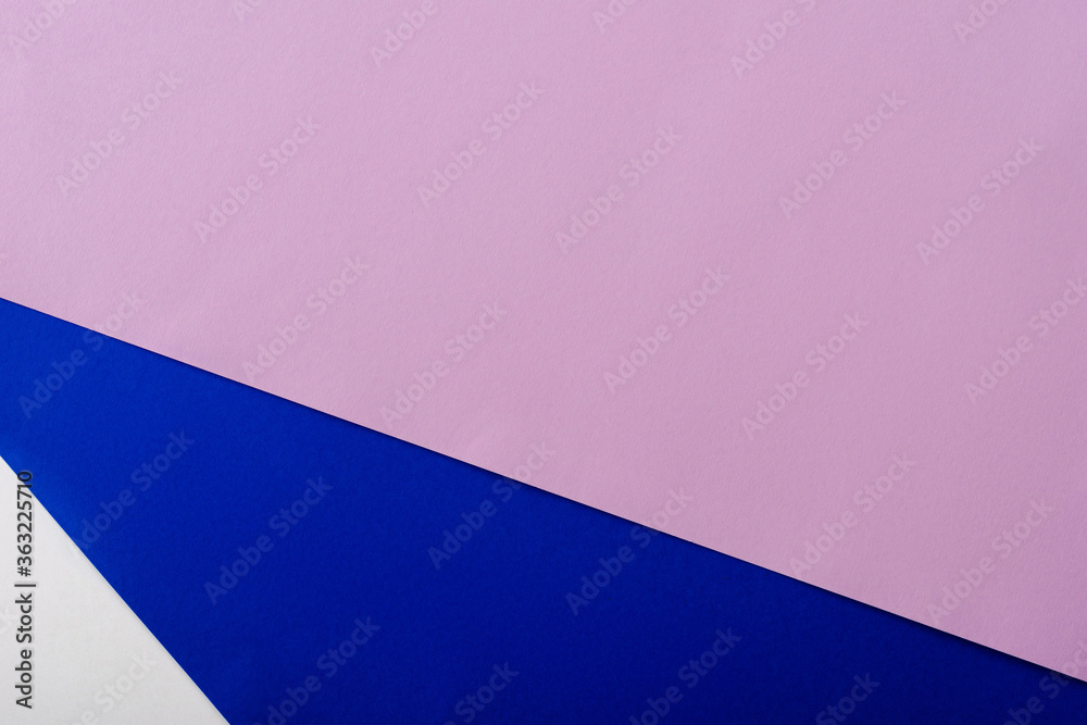 abstract geometric background with white, pink, blue and violet paper abstract geometric background with white, pink, blue and violet paper