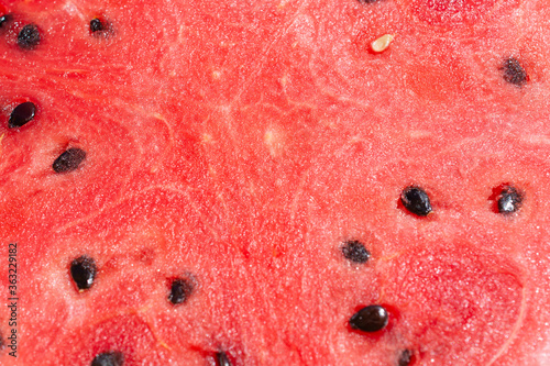 close up of watermelon slice