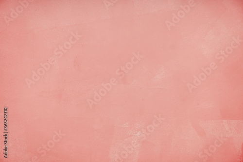 Abstract, texture wall of Pink orange color pastel background.
