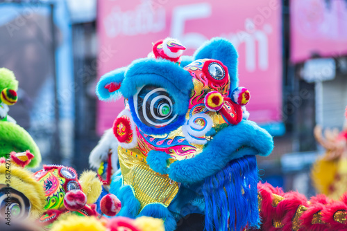 Lion dance