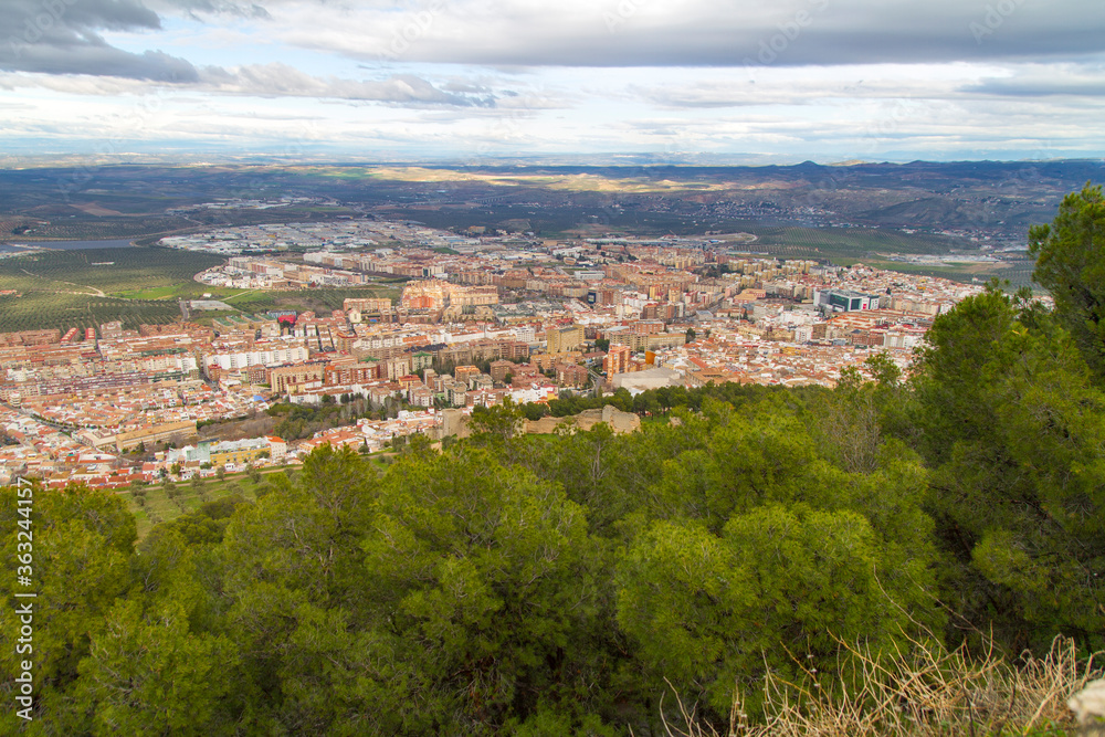 Ciudad de Jaén, comunidad autónoma de Andalucía, país de España