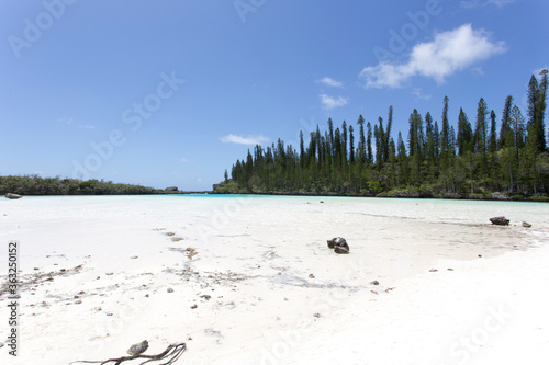 The natural pool at ile des pins