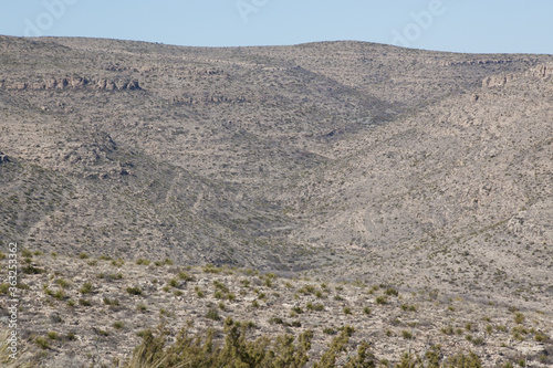 Desert landscape in the southwest  USA