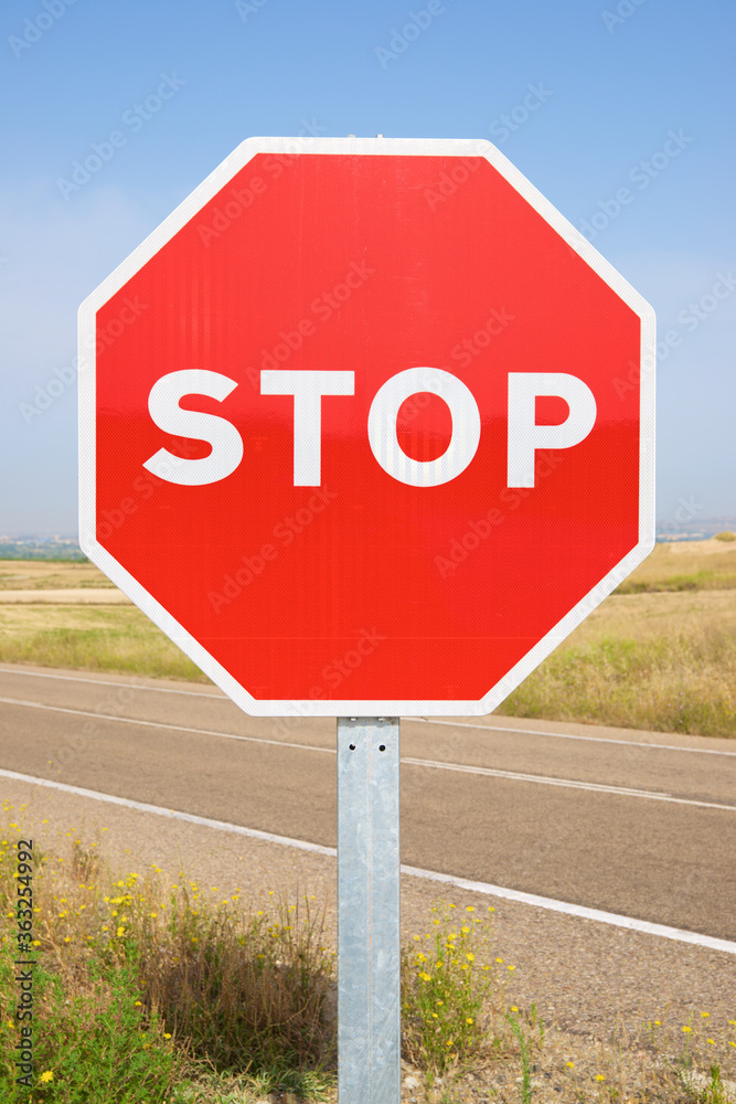 Stop signal view