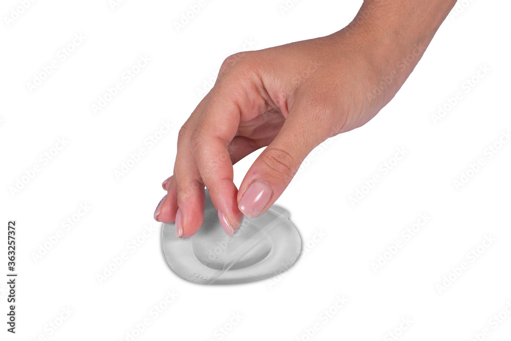 Anti-slip shoe pads for safe walking. The sole pads are isolated on the white background. Anti-slip shoe pads for safe walking. The sole pads are isolated on the white background.