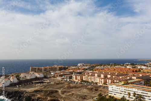 Tenerife, a town on the southwest coast of Tenerife