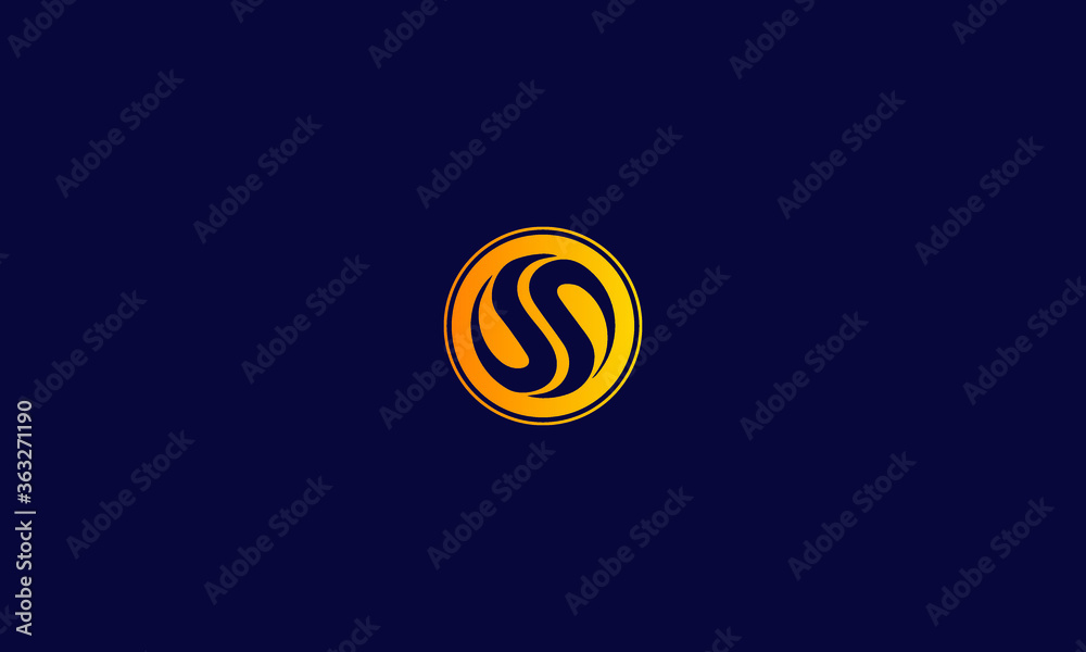 Alphabet letter icon symbol monogram logo SS Alphabet letter icon symbol monogram logo SS