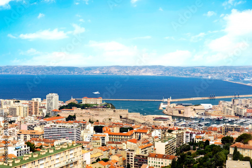 Marseille panorama at summer, France © Posztós János