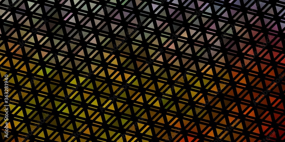 Light Blue, Red vector texture with triangular style. Light Blue, Red vector texture with triangular style.