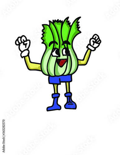 veggie healthy character