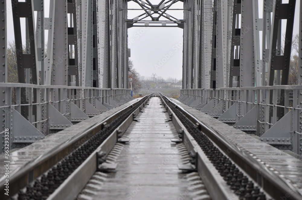 Fototapeta premium old railway bridge