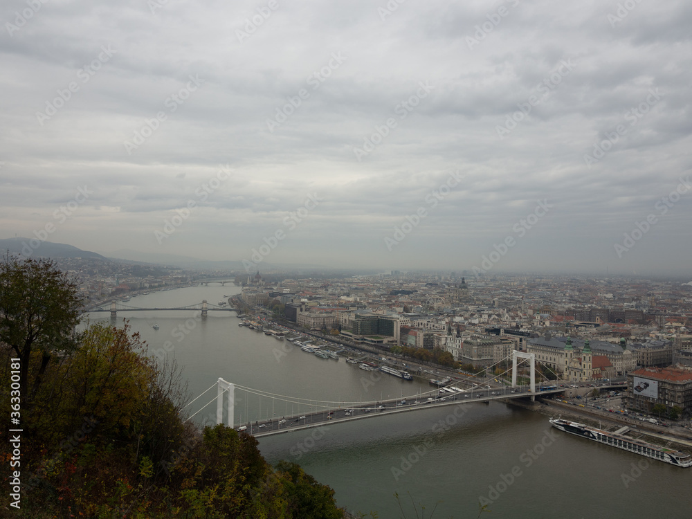 Vista di Budapest 
