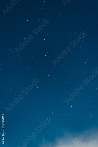Fototapeta Naklejka Na Ścianę i Meble -  Big Dipper in the night sky at john glenn center in logan ohio