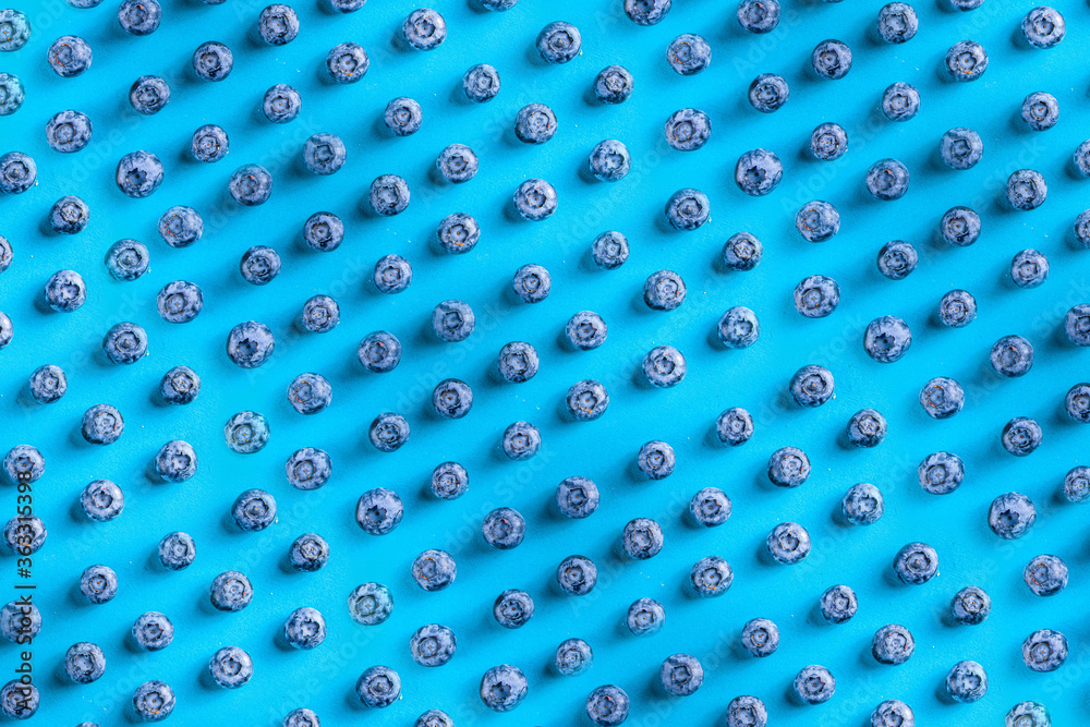 Summer blueberries pattern Summer blueberries pattern