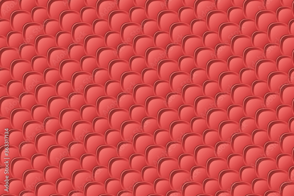 Fototapeta premium Scales wallpaper. Abstract scales pattern illustration.