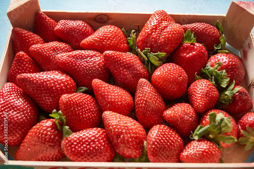 strawberries very sweet and delicious