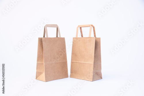 Kraft paper bags collection