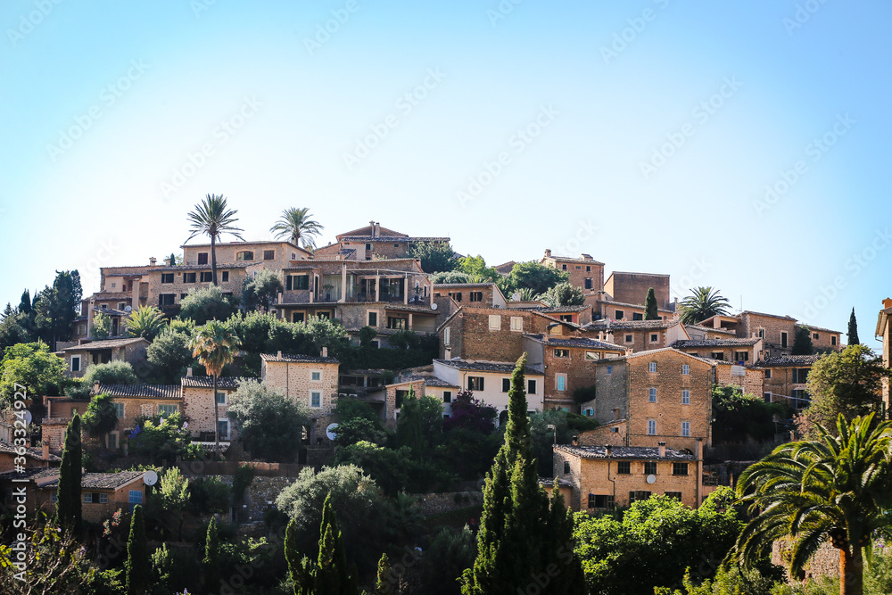 panoramic view of Mallorca 