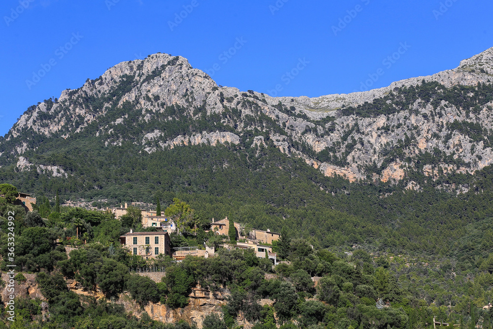 Mallorca village in the mountains