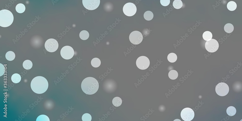 Light Pink, Blue vector backdrop with circles, stars. Colorful illustration with gradient dots, stars. New template for a brand book.