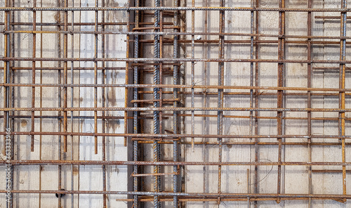 Steel reinforcement for the concrete floor