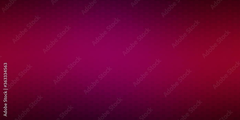 Obraz premium Dark Pink vector pattern in square style. New abstract illustration with rectangular shapes. Pattern for business booklets, leaflets
