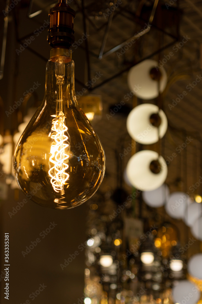 incandescent light in a soft warm light incandescent light in a soft warm light