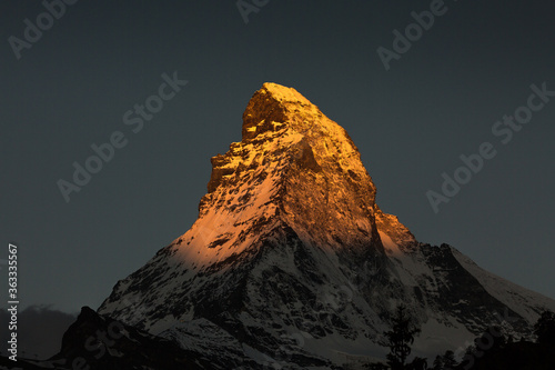 Matterhorn beim Sonnenaufgang