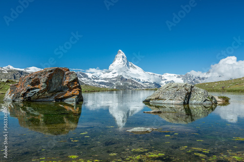 Matterhorn Spiegelung im Stellisee